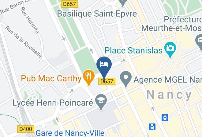 Meurthe Et Moselle - Hotel Academie Maps