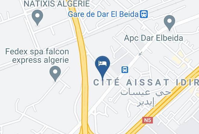Algiers - Hotel De L'aeroport Maps