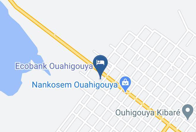 Yatenga - Hotel De L'amitie Maps