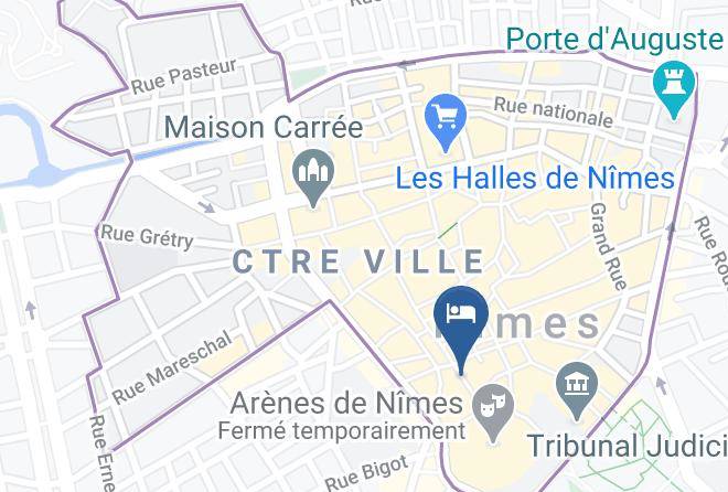 Gard - Hotel De L'amphitheatre Maps