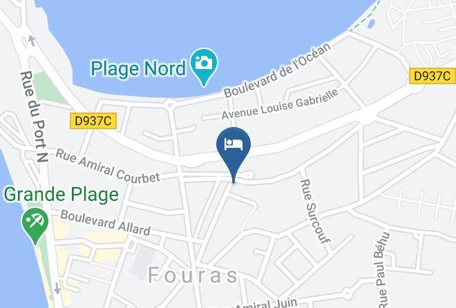 Charente Maritime - Hotel De L'arrivee Maps