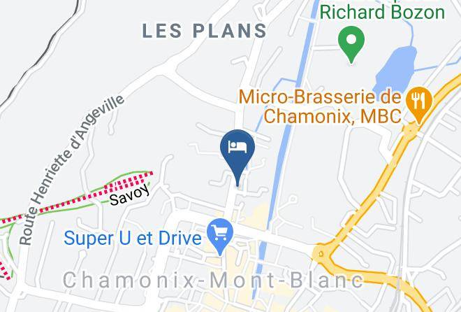 Haute Savoie - Hotel De L'arve Maps