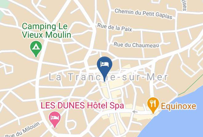 Vendee - Hotel De L'atlantique Maps