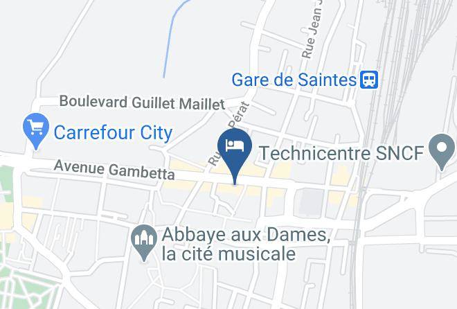 Charente Maritime - Hotel De L'avenue Maps