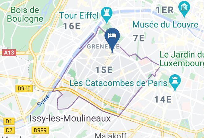Paris - Hotel De L'avre Maps
