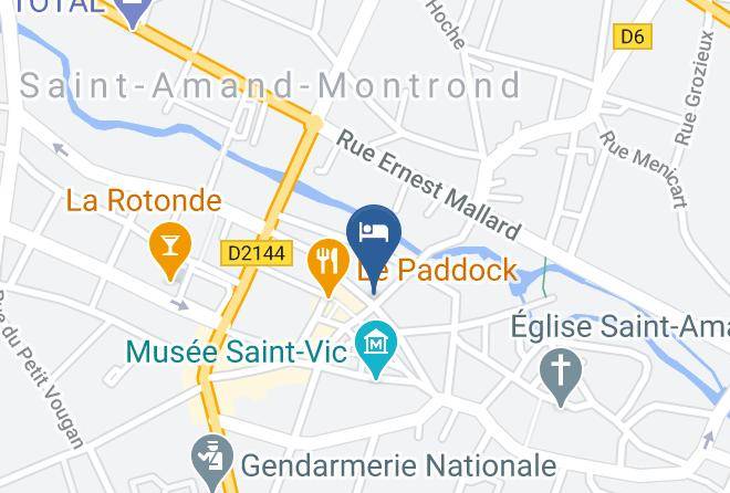 Cher - Hotel De L'ecu Maps
