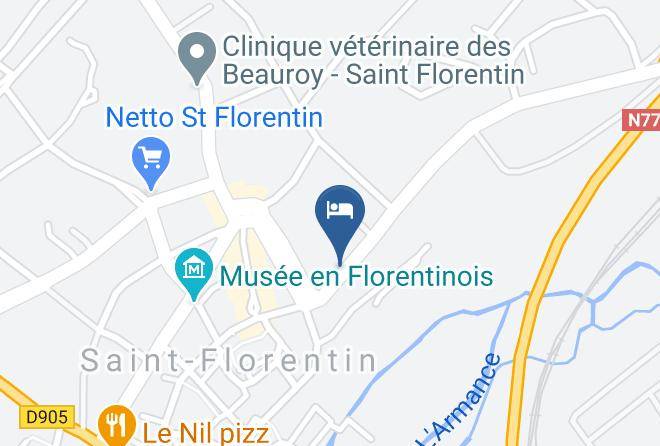 Yonne - Hotel De L'est Maps