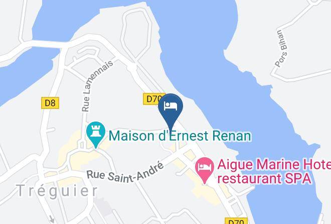 Cotes D Armor - Hotel De L'estuaire Maps