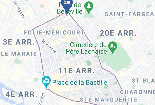 Paris - Hotel Europe Blv Maps