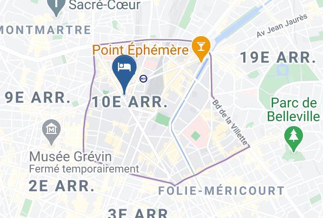 Paris - Hotel Lena Maps