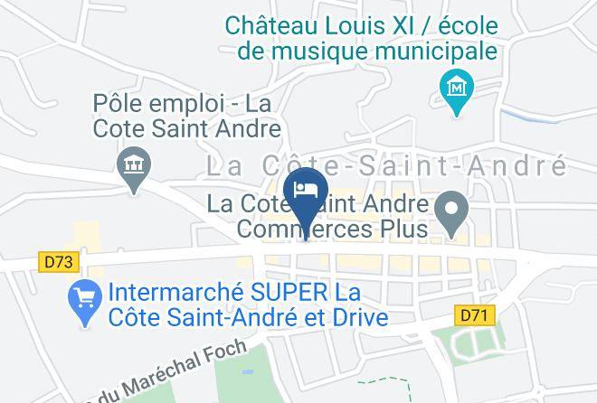 Isere - Hotel De L'europe Maps