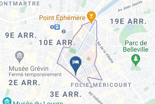 Paris - Hotel De L'exposition Maps