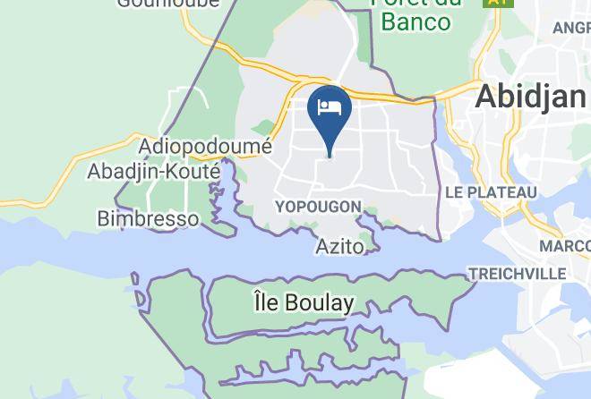 Abidjan - Hotel De L'horeb Maps