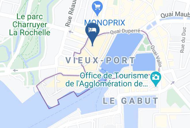 Charente Maritime - Hotel De L'ocean Maps