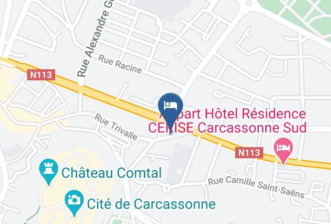 Aude - Hotel De L'octroi Maps