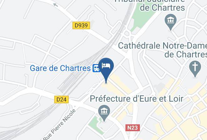 Eure Et Loir - Hotel De L'ouest Maps