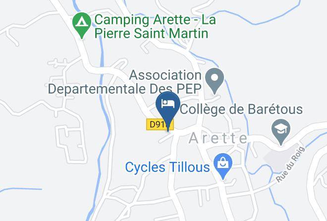 Pyrenees Atlantiques - La Table De L'ours Maps