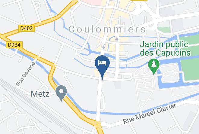 Seine Et Marne - Hotel De L'ours Maps