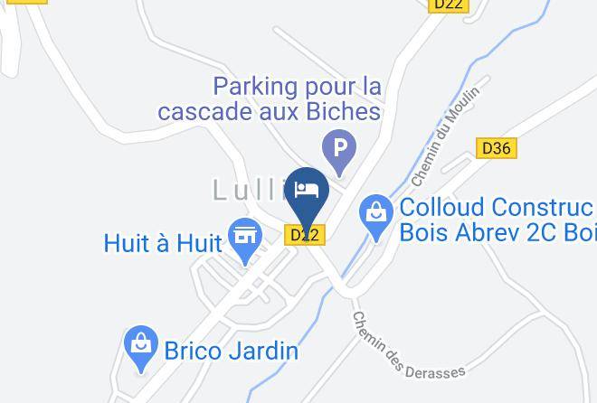 Haute Savoie - Hotel De L'union Maps