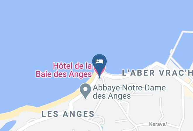 Finistere - Hotel De La Baie Des Anges Maps