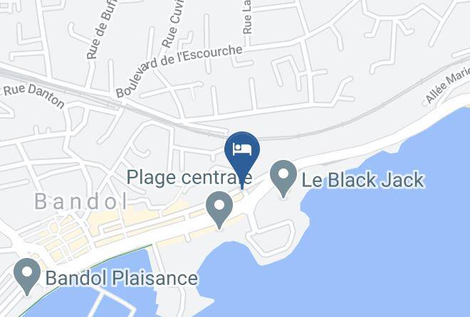 Hotel De La Baie Map