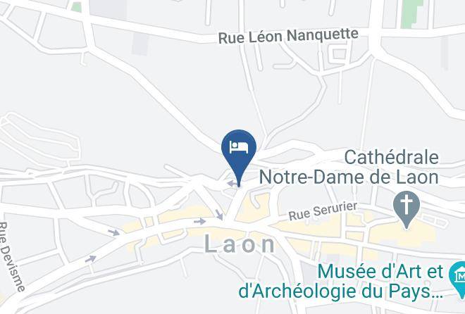 Aisne - Hotel De La Banniere De France Maps