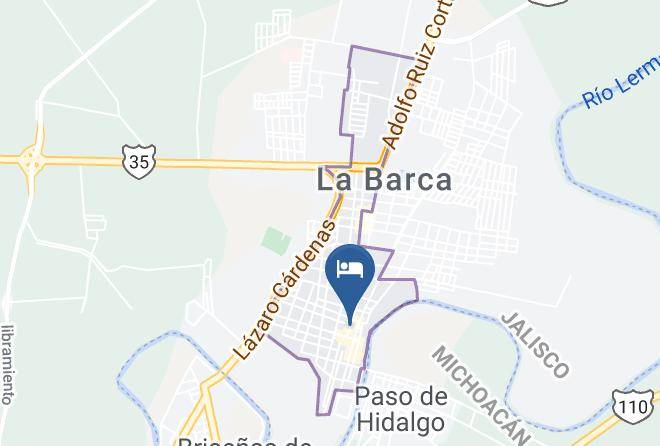 La Barca Municipality - Hotel De La Barca Sa De Cv Maps