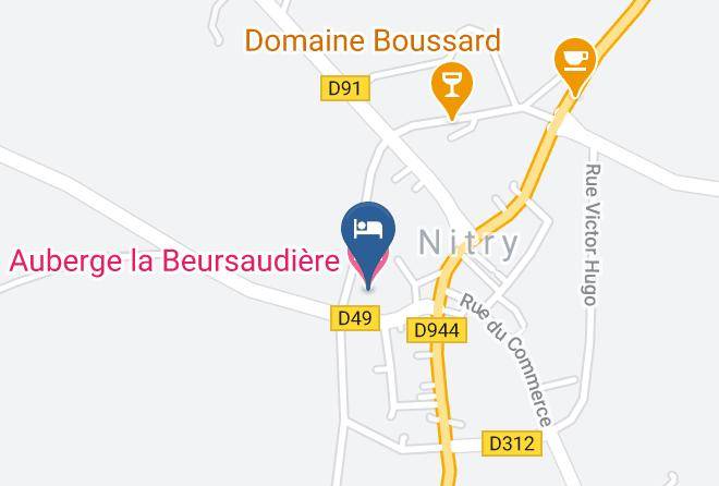 Yonne - Auberge La Beursaudiere Maps