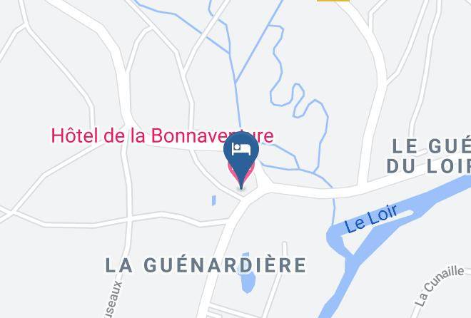 Loir Et Cher - Hotel De La Bonnaventure Maps