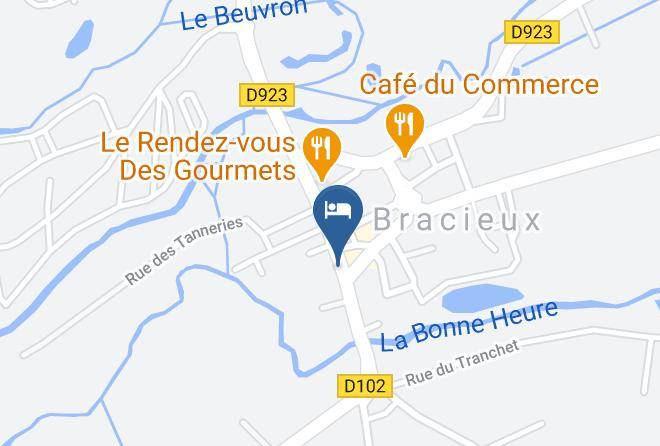 Loir Et Cher - Hotel De La Bonnheure Maps