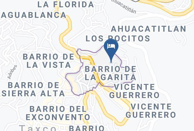 Taxco De Alarcon - Hotel De La Borda Maps