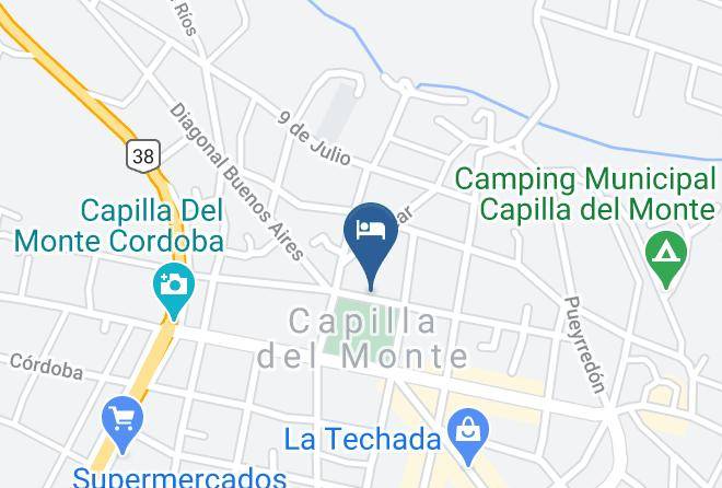 Punilla Department - Hotel De La Capilla Del Monte Maps