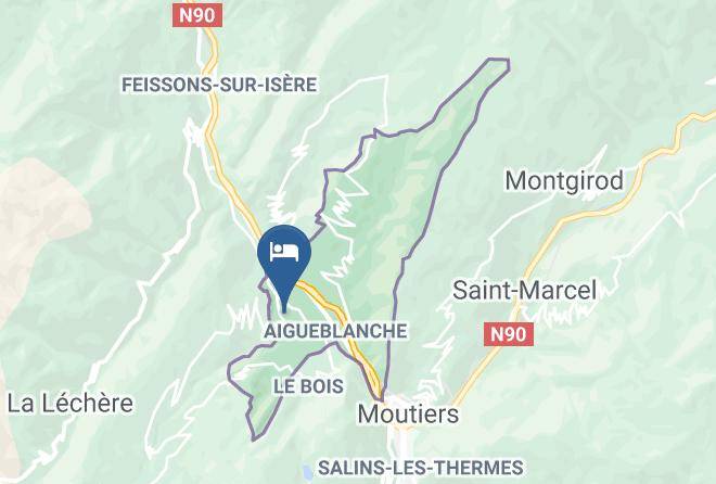 Savoie - Hotel De La Cascade Maps