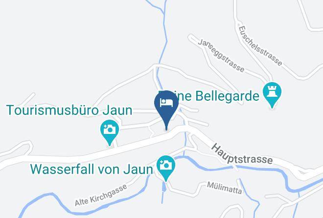 La Gruyere - Hotel De La Cascade Maps
