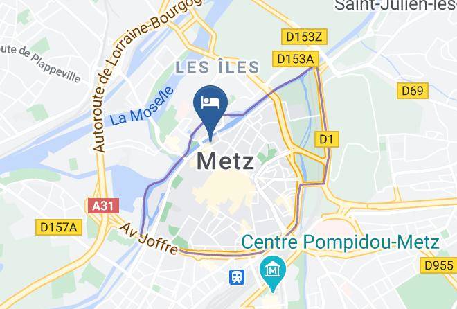 Moselle - Hotel De La Cathedrale Maps