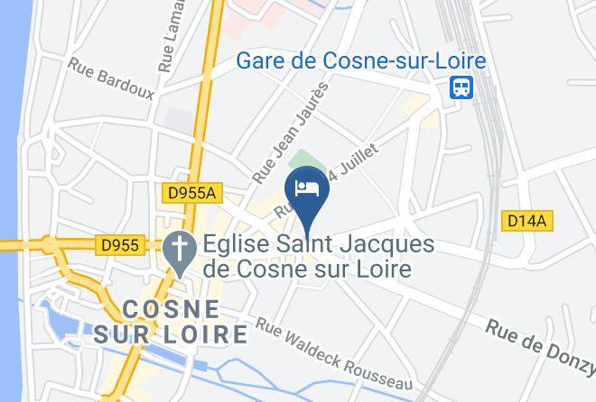 Nievre - Hotel De La Charrue Maps