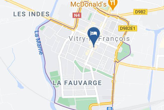 Marne - Hotel De La Cloche Sp Maps