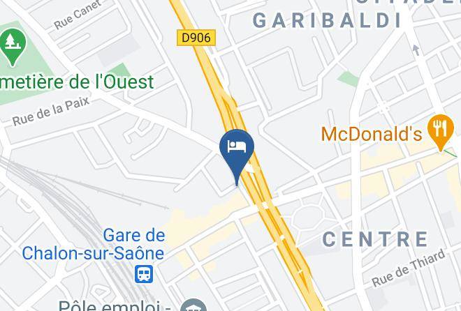 Saone Et Loire - Hotel De La Colombiere Maps