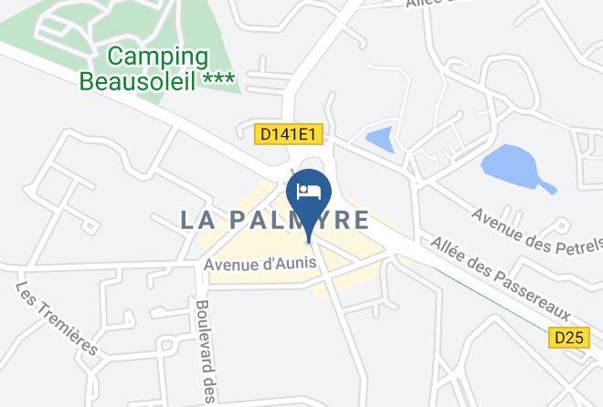 Hotel De La Cote D'argent Map