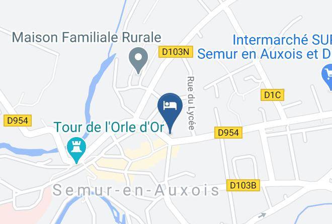 Cote D Or - Hotel De La Cote D'or Maps