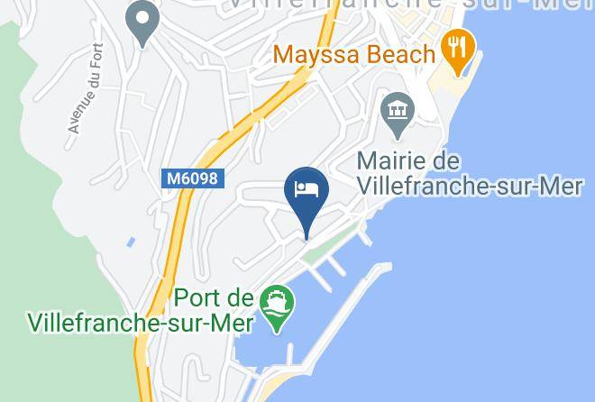 Hotel De La Darse Map