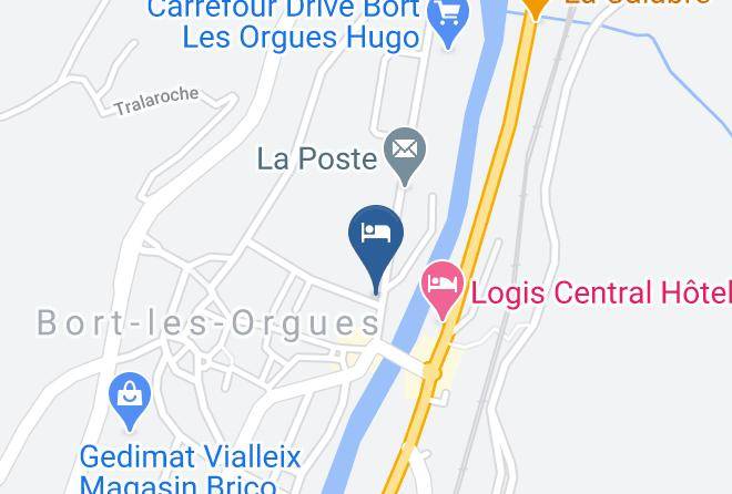 Correze - Hotel De La Dordogne Maps