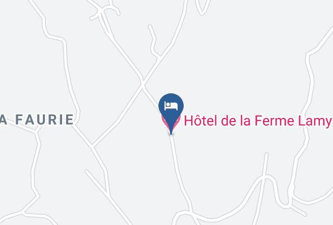 Dordogne - Hotel De La Ferme Lamy Maps
