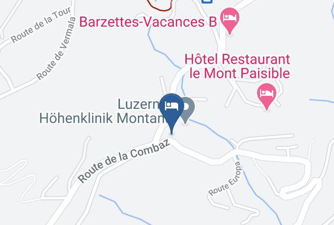 Sierre - Hotel De La Foret Maps
