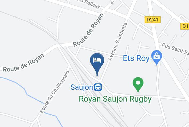 Hotel De La Gare Map