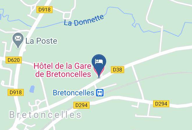 Orne - Hotel De La Gare De Bretoncelles Maps