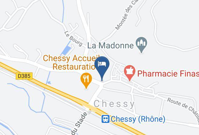 Rhone - Hotel De La Gare Maps