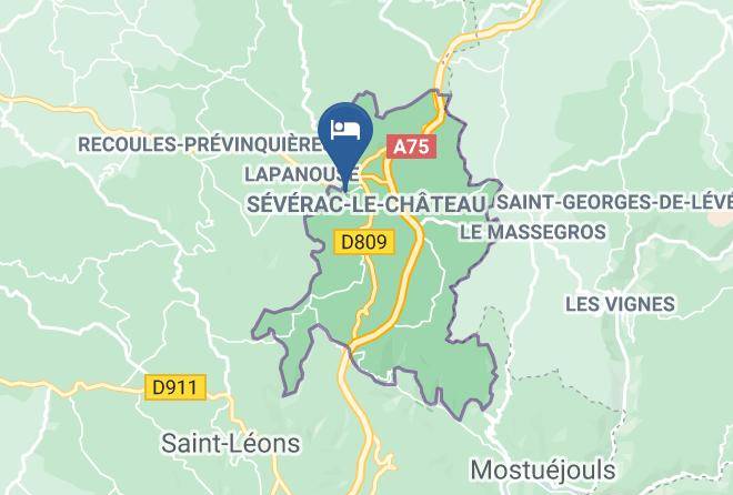 Aveyron - Hotel De La Gare Maps