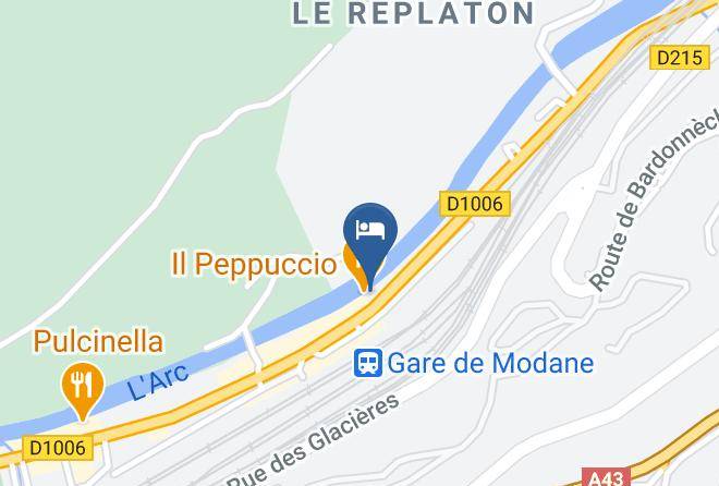 Savoie - Hotel De La Gare Maps