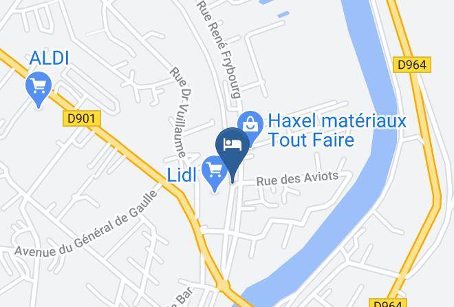 Hotel De La Gare Sarl Map